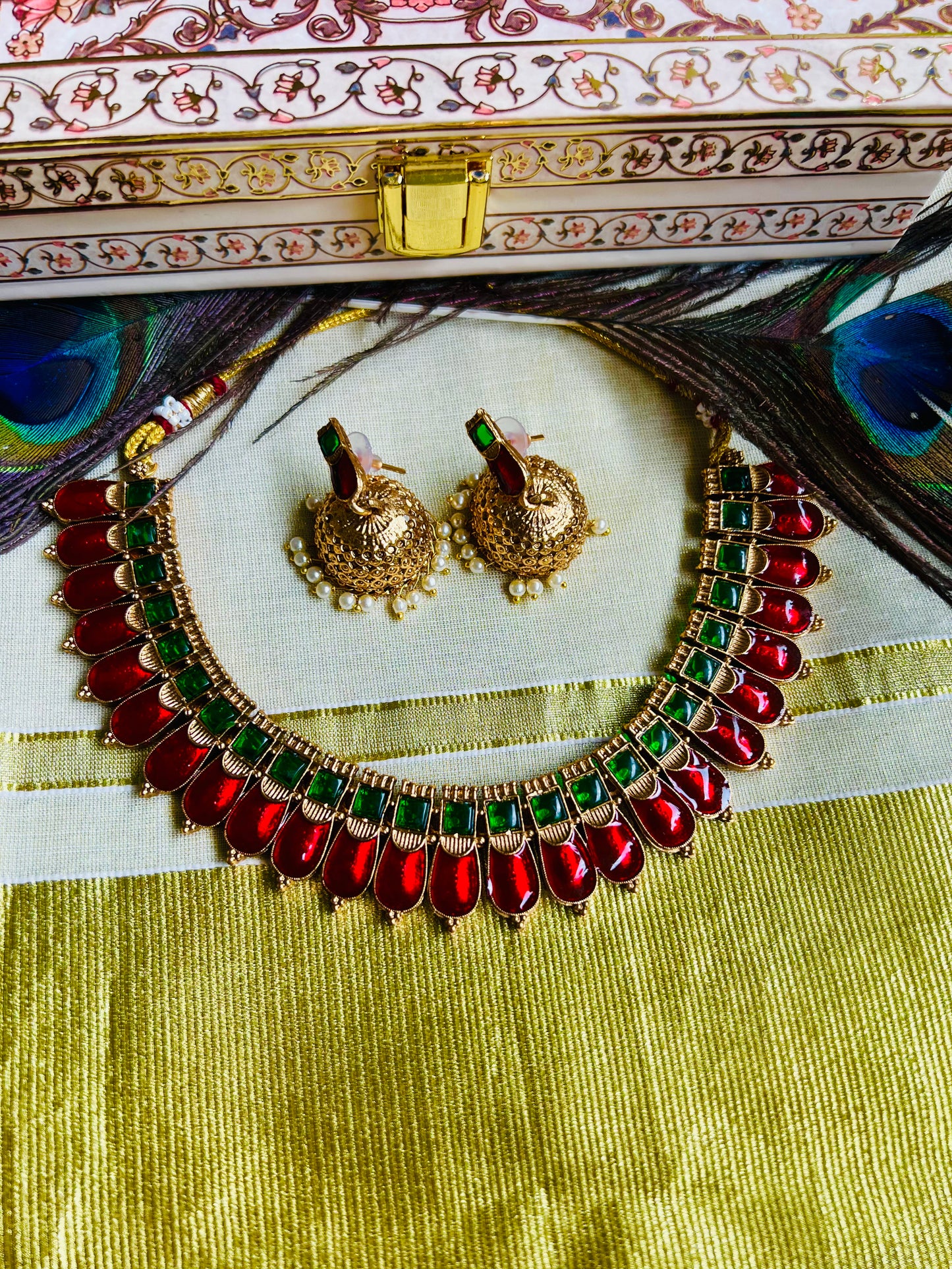 Kovai Palakka Necklace
