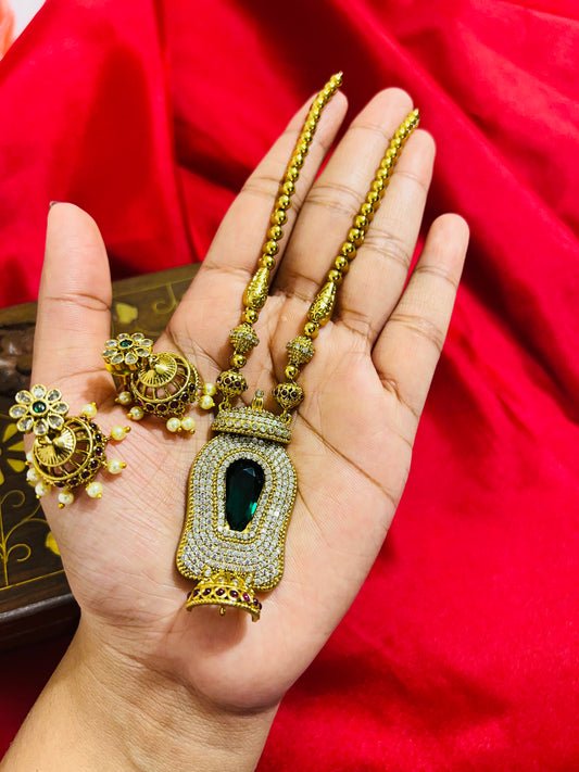 Premium Nagapadam Pendant Necklace