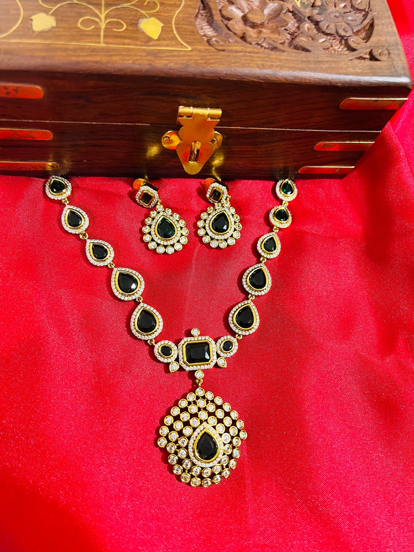 Premium Jyothika Inspired Necklace Set