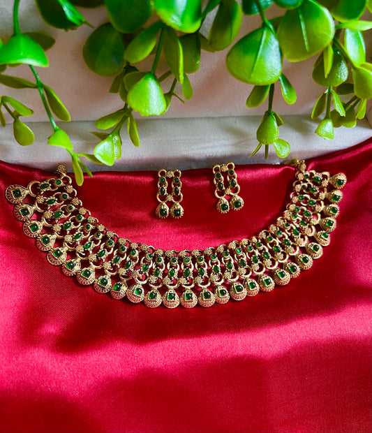Hariyali Necklace