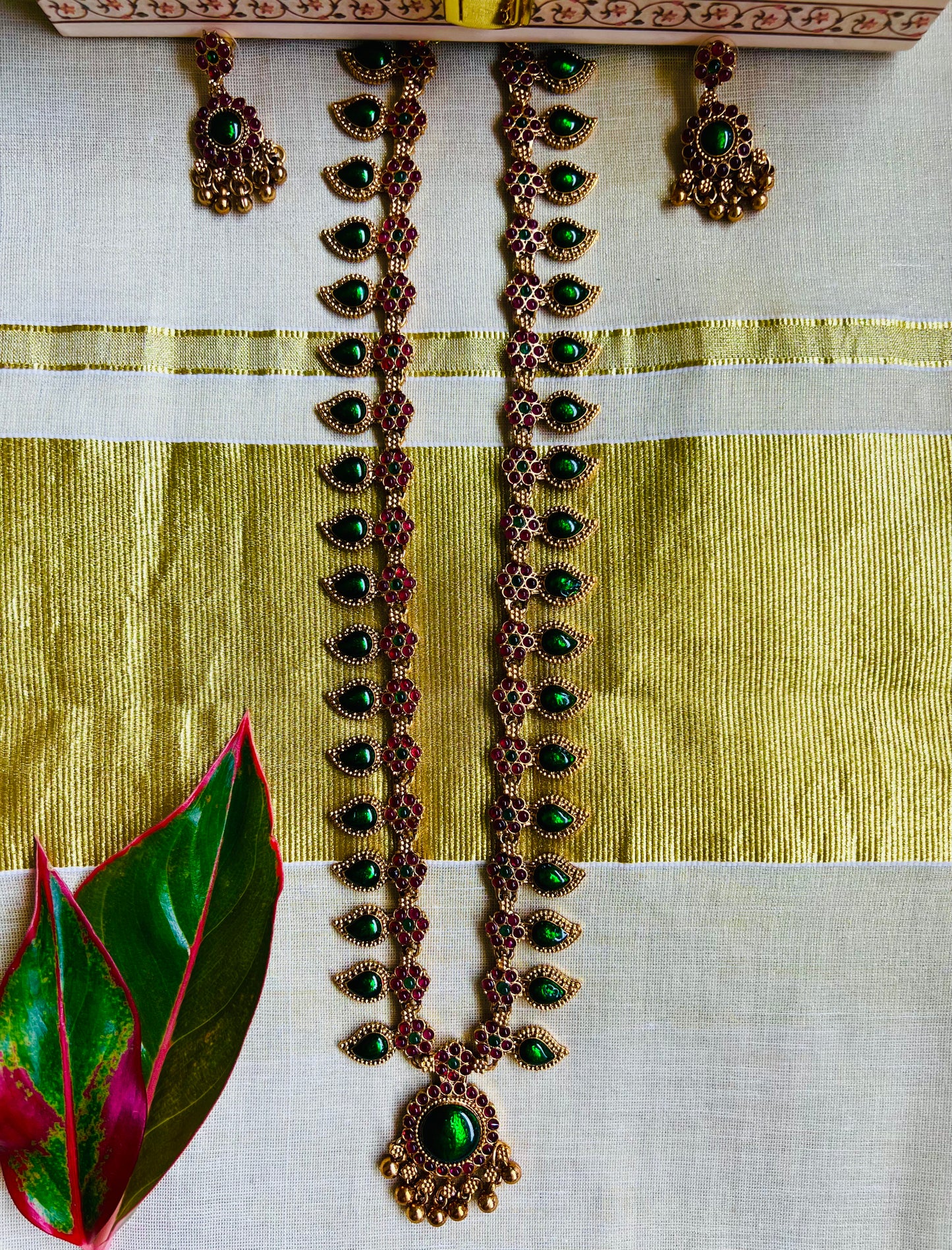 Traditional Maanga Palakka Long Haaram