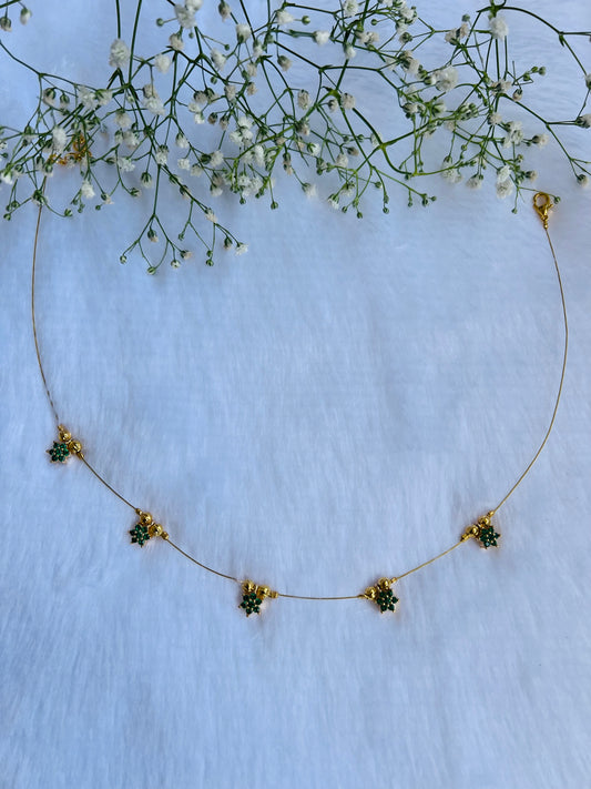 Floating Flower Invisible Chain