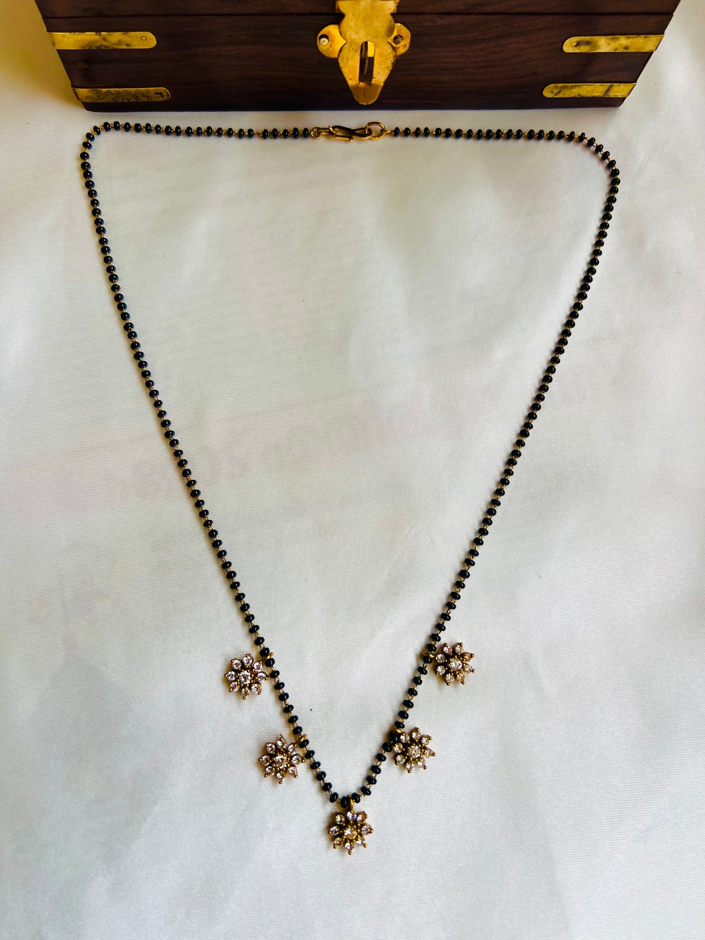 Premium Floral Karimani Long Chain