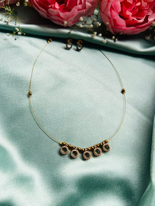 Premium Celeste Circle Invisible Chain