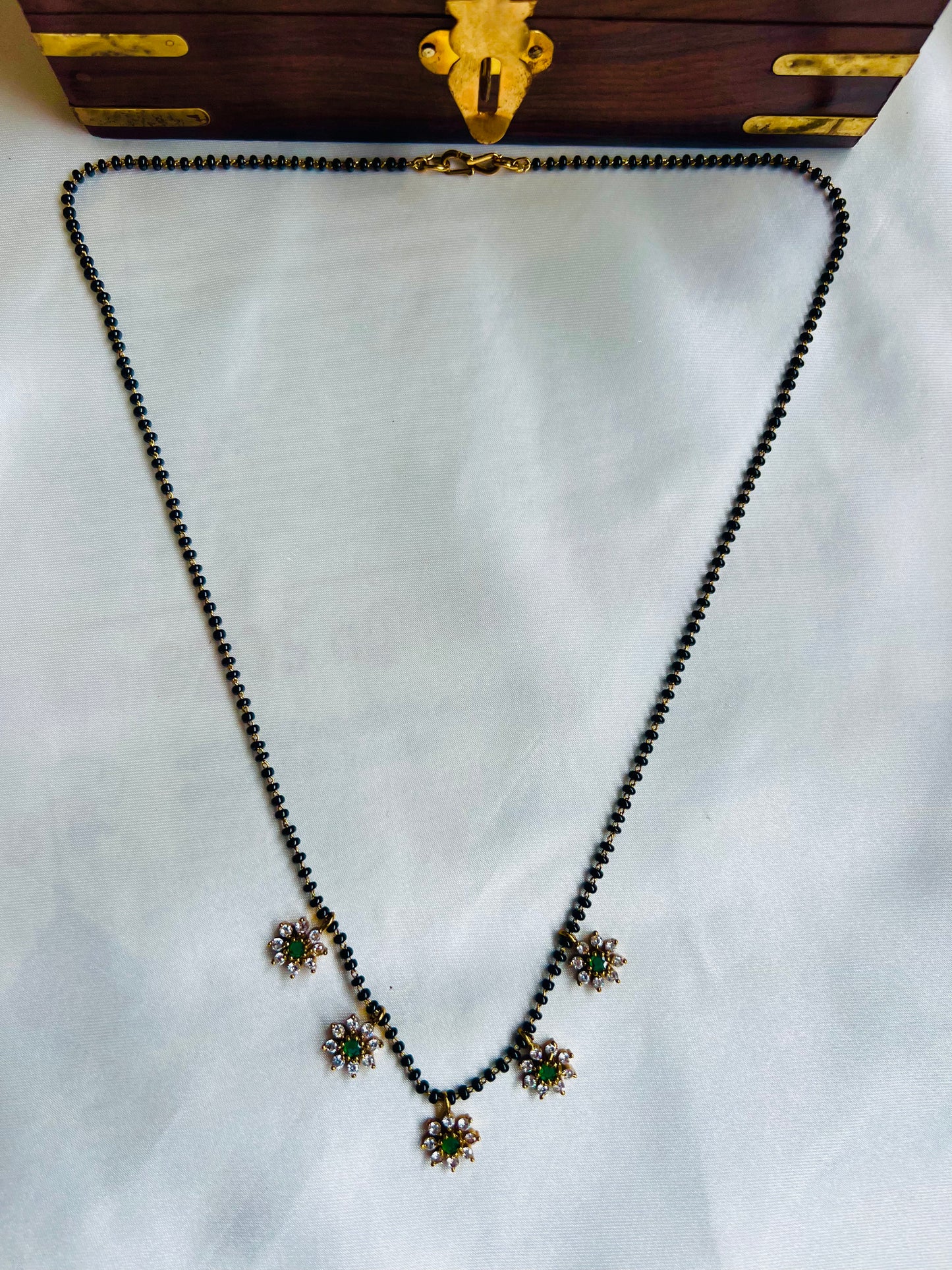 Premium Floral Karimani Long Chain