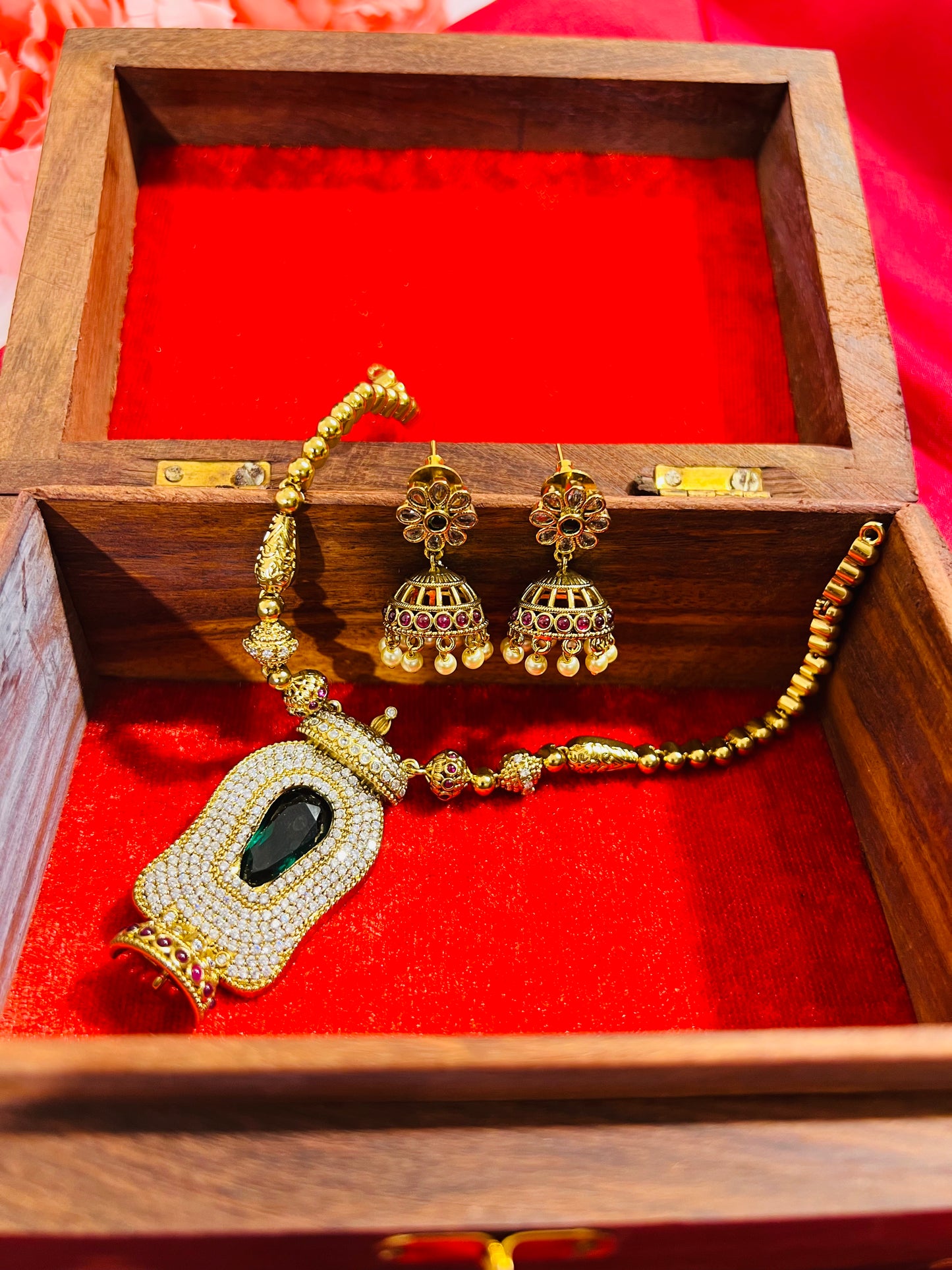 Premium Nagapadam Pendant Necklace