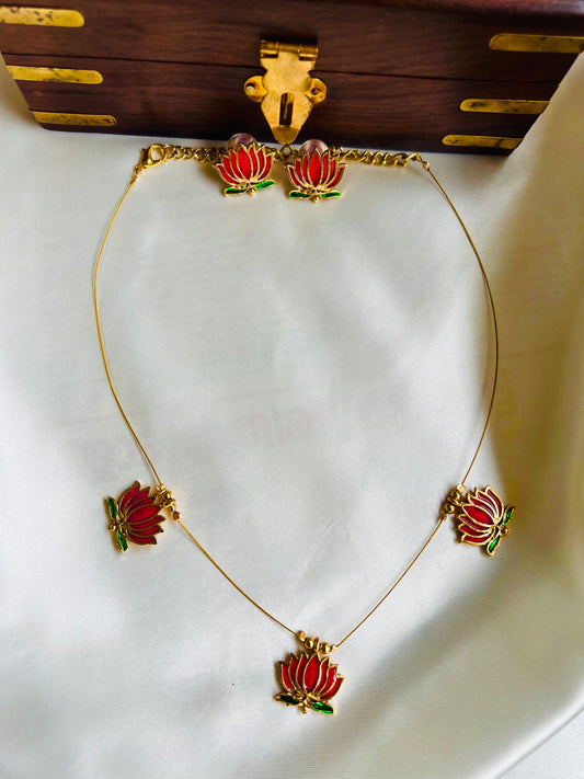 Manju Lotus Invisible Chain
