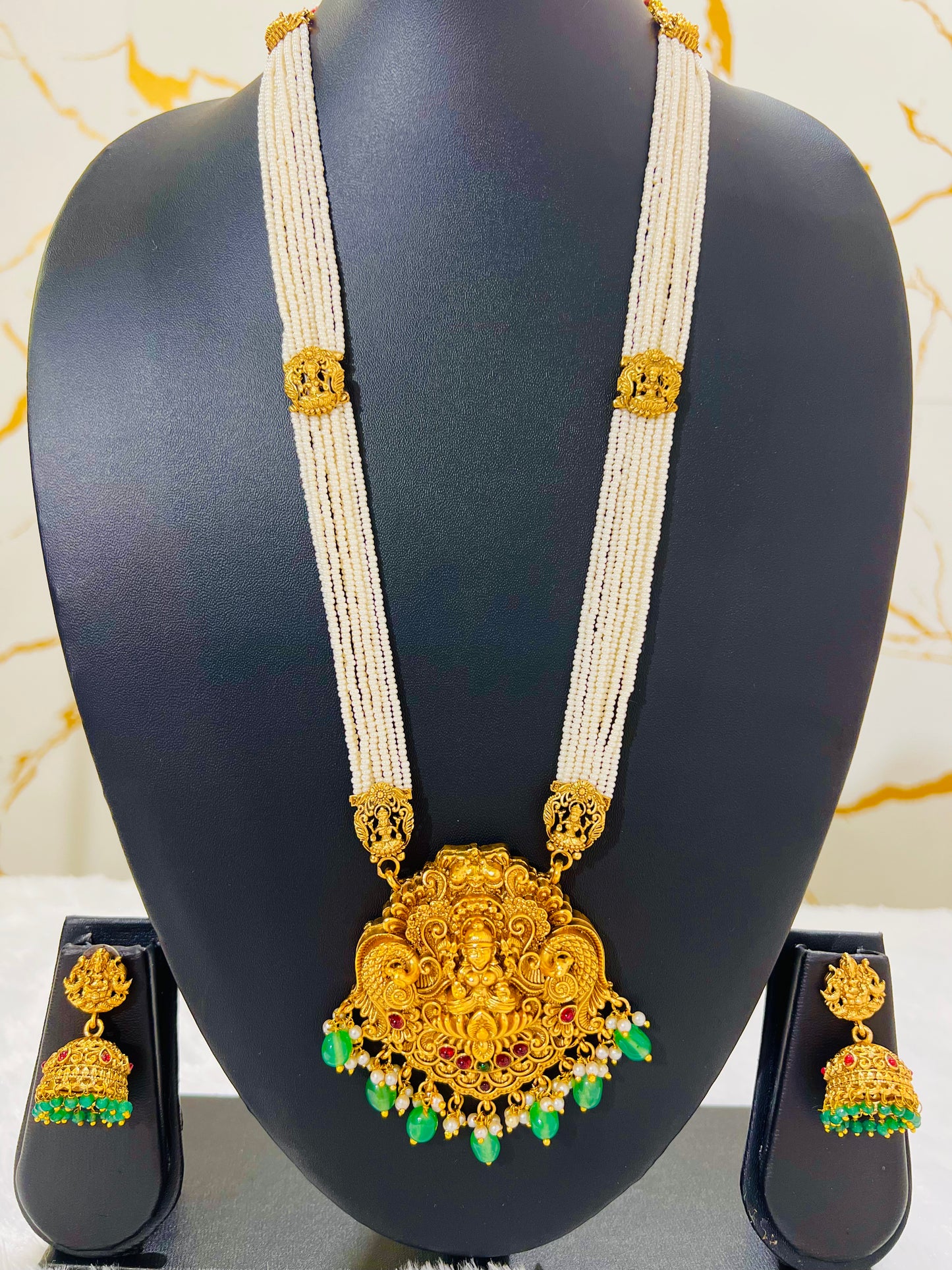 Premium Lakshmi Temple Haaram