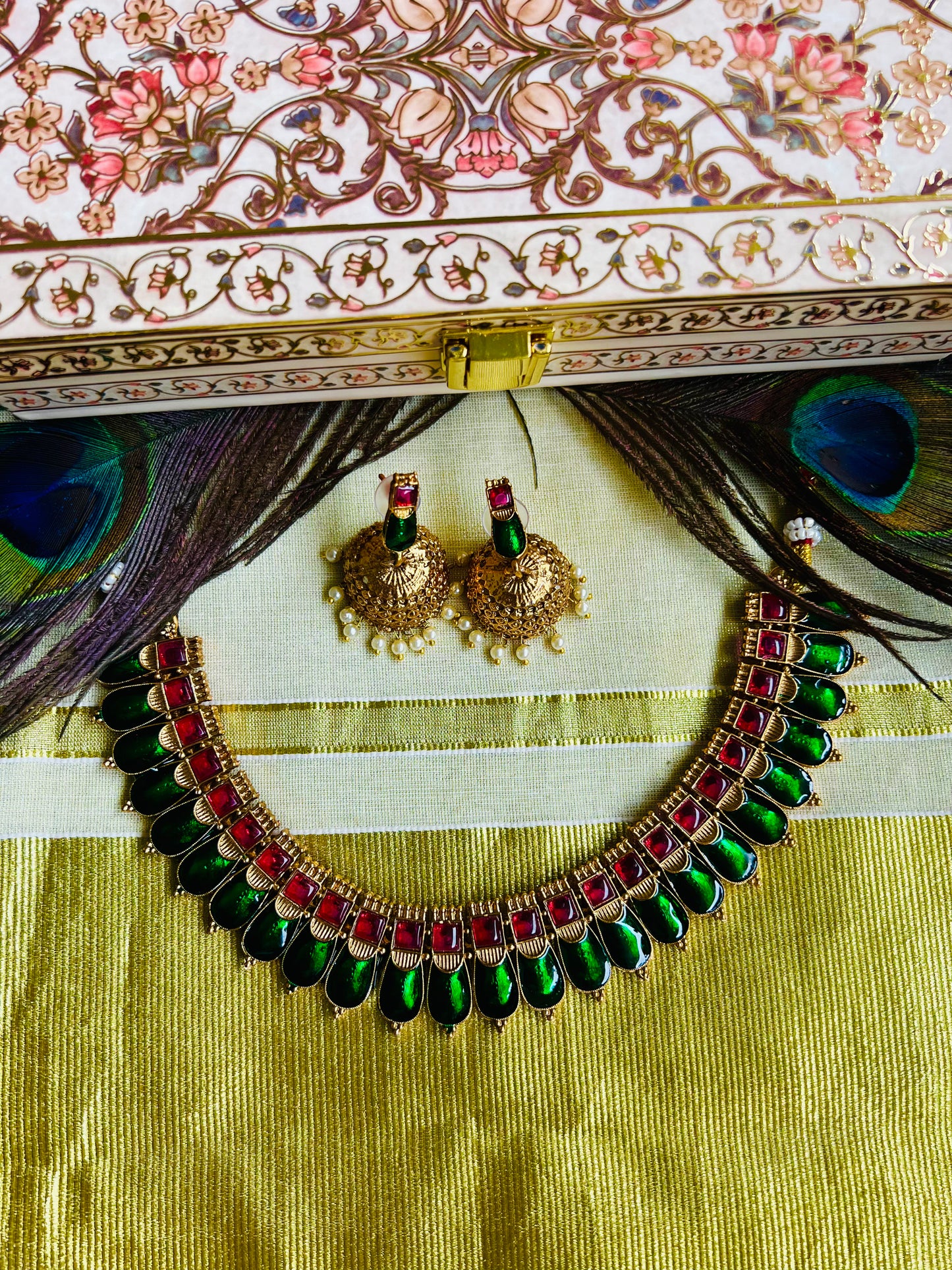 Kovai Palakka Necklace