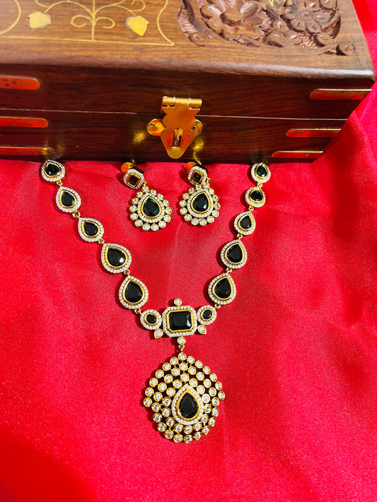 Premium Jyothika Inspired Necklace Set