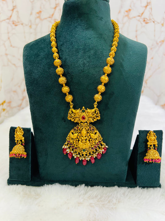 Traditional Mayuri Devi Long Haaram