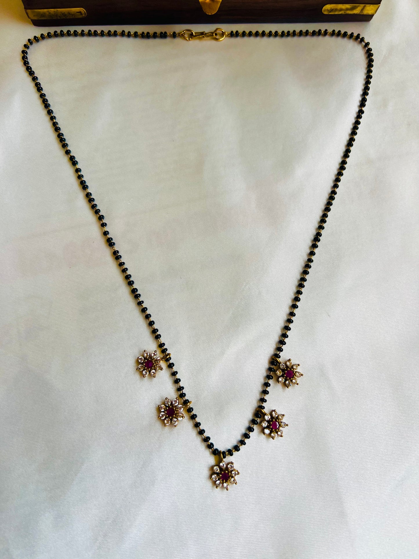 Premium Floral Karimani Long Chain